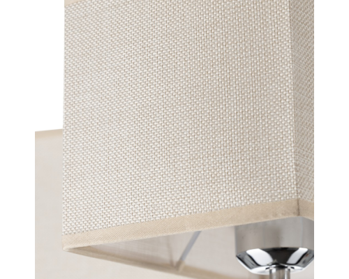 Citilux Эвора Квадро CL460251 Люстра с бежевыми абажурами