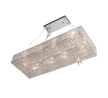 Citilux Арена CL319201 Люстра хрустальная подвесная Хром