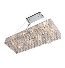 Citilux Арена CL319201 Люстра хрустальная подвесная Хром