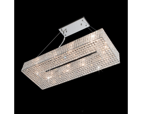 Citilux Арена CL319201 Люстра хрустальная подвесная Хром