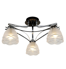 Citilux Сандра CL147131 Люстра потолочная Чёрный Хром