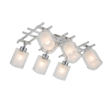 Citilux Риволи CL104160 Люстра с поворотными плафонами Алюминий