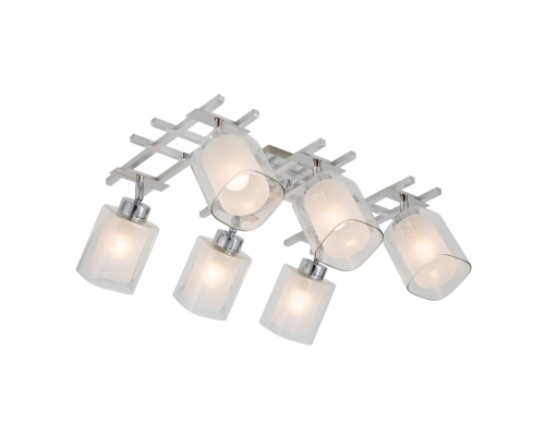 Citilux Риволи CL104160 Люстра с поворотными плафонами Алюминий