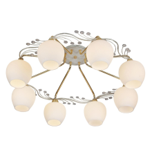 Citilux Сюита CL153182 Люстра потолочная Белая Золото