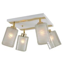 Citilux Прима CL160142 Люстра с поворотными плафонами Белая Золото