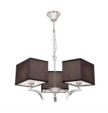 Citilux Эвора Квадро CL460232 Люстра с чёрными абажурами