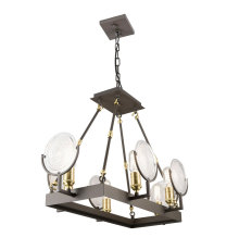 Citilux Тесла CL445261 Люстра подвесная Венге