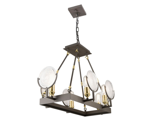 Citilux Тесла CL445261 Люстра подвесная Венге