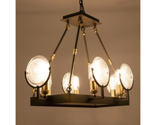 Citilux Тесла CL445261 Люстра подвесная Венге