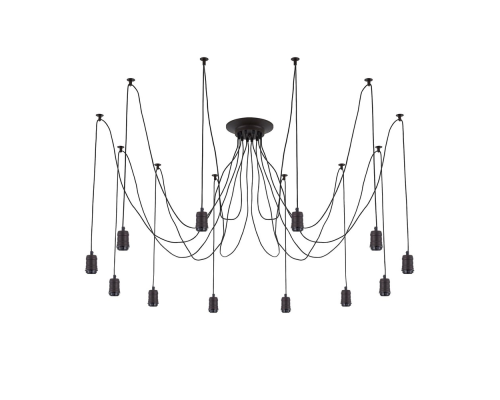 Citilux Эдисон CL451122 Люстра паук Венге