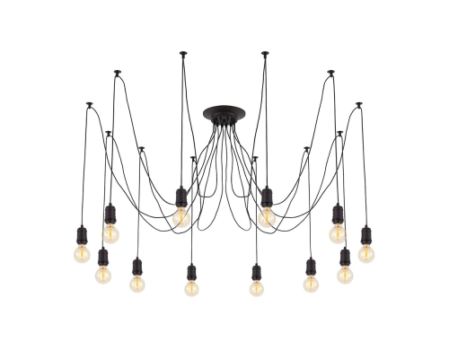 Citilux Эдисон CL451122 Люстра паук Венге