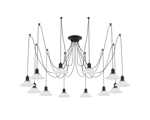 Citilux Эдисон CL451122 Люстра паук Венге