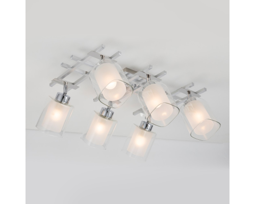Citilux Риволи CL104160 Люстра с поворотными плафонами Алюминий