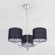 Citilux Эвора Рондо CL460132 Люстра с чёрными абажурами