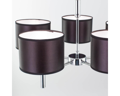 Citilux Аврора CL463151 Люстра с чёрными абажурами