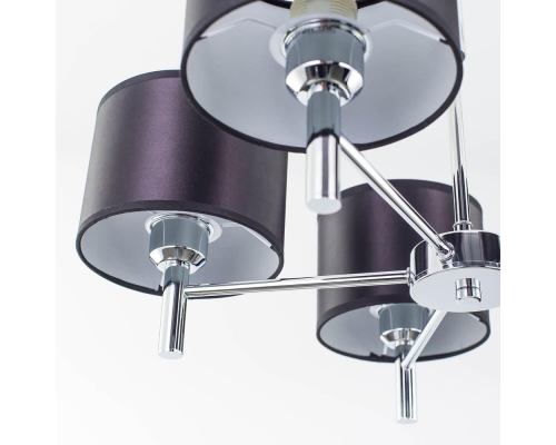 Citilux Аврора CL463151 Люстра с чёрными абажурами