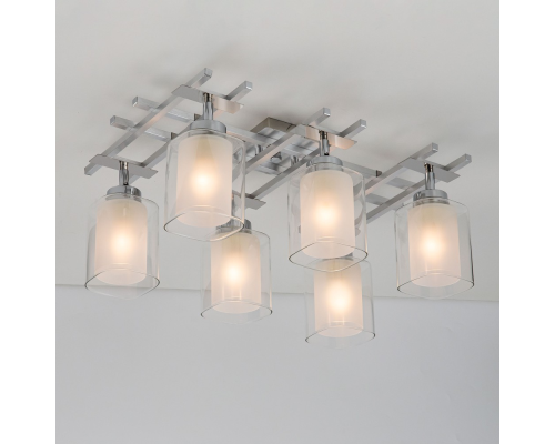 Citilux Риволи CL104160 Люстра с поворотными плафонами Алюминий