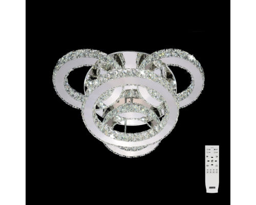 Eletto Olimpia EL330C70.1 LED Люстра хрустальная с пультом Хром