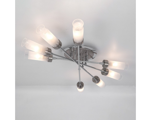 Citilux Хеликс CL109181 Люстра потолочная Матовый Хром