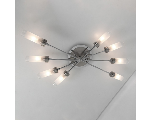 Citilux Хеликс CL109181 Люстра потолочная Матовый Хром