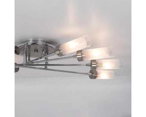 Citilux Хеликс CL109181 Люстра потолочная Матовый Хром