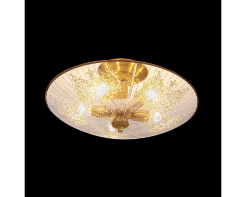 Citilux Регент CL915151 Люстра потолочная Бронза