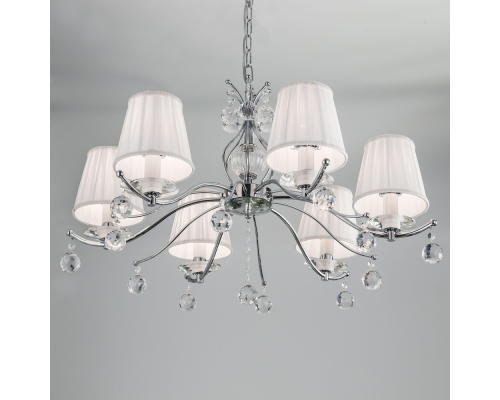 Citilux Шелли CL438161 Люстра подвесная с абажурами Хром