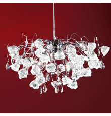 Eletto Rosa EL325P15.1 Люстра подвесная Хром