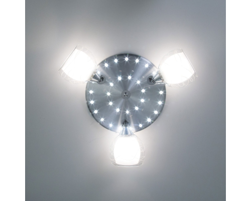 Citilux Самба CL158132 Люстра с поворотными плафонами Алюминий Хром