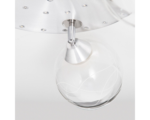 Citilux Самба CL158132 Люстра с поворотными плафонами Алюминий Хром