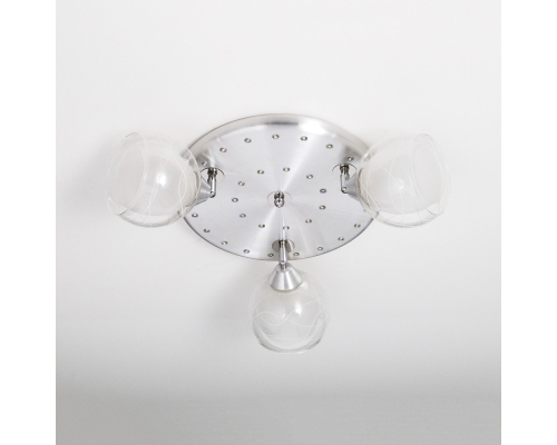 Citilux Самба CL158132 Люстра с поворотными плафонами Алюминий Хром