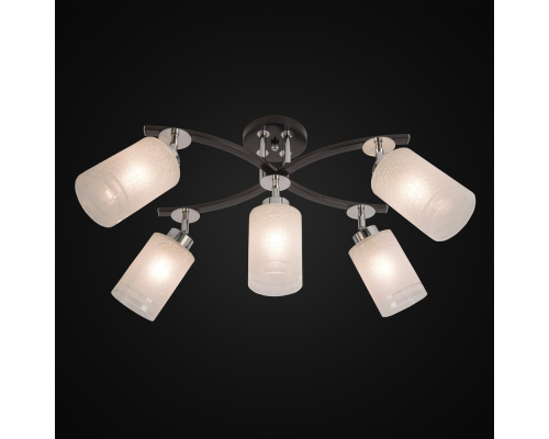 Citilux Фортуна CL156151 Люстра с поворотными плафонами Венге Хром