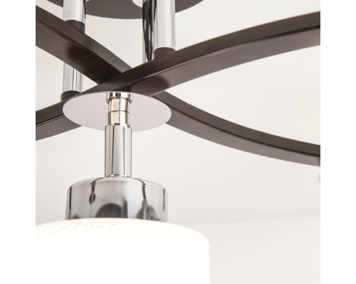 Citilux Фортуна CL156151 Люстра с поворотными плафонами Венге Хром