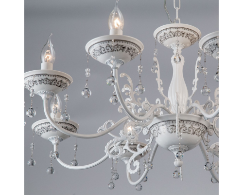 Citilux Аттика CL416181 Люстра подвесная Белая