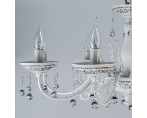 Citilux Аттика CL416181 Люстра подвесная Белая