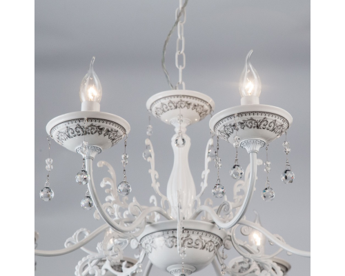 Citilux Аттика CL416181 Люстра подвесная Белая