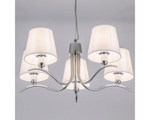 Citilux Эмма CL439151 Люстра подвесная с абажурами Хром