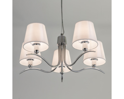 Citilux Эмма CL439151 Люстра подвесная с абажурами Хром