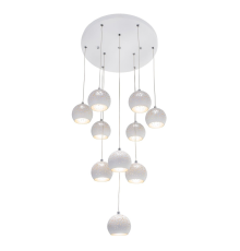 Citilux Деко CL504110 Люстра каскадная светодиодная Белая