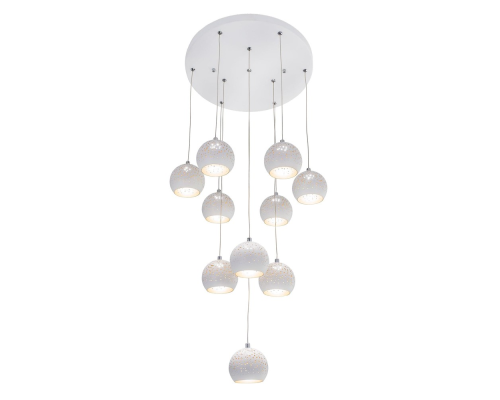 Citilux Деко CL504110 Люстра каскадная светодиодная Белая