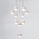 Citilux Деко CL504110 Люстра каскадная светодиодная Белая