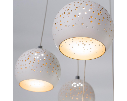 Citilux Деко CL504110 Люстра каскадная светодиодная Белая