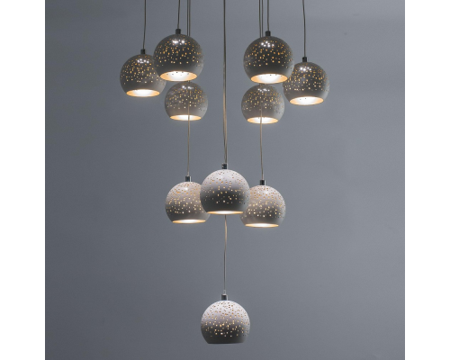 Citilux Деко CL504110 Люстра каскадная светодиодная Белая