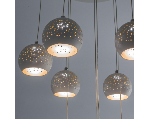 Citilux Деко CL504110 Люстра каскадная светодиодная Белая