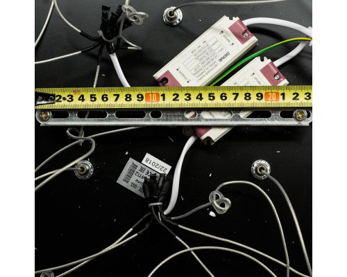 Citilux Деко CL504110 Люстра каскадная светодиодная Белая