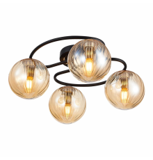 Citilux Эрни CL122145 Люстра потолочная Чёрная