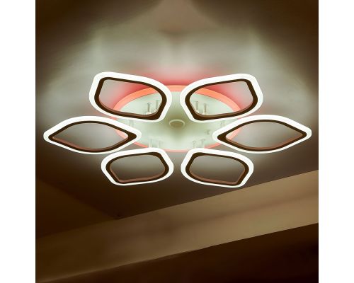 Citilux Ромби Смарт CL236A160E RGB Умная люстра Белая