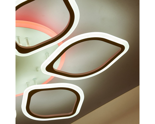 Citilux Ромби Смарт CL236A160E RGB Умная люстра Белая