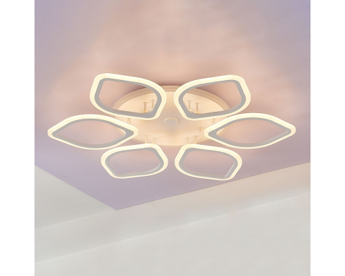 Citilux Ромби Смарт CL236A160E RGB Умная люстра Белая