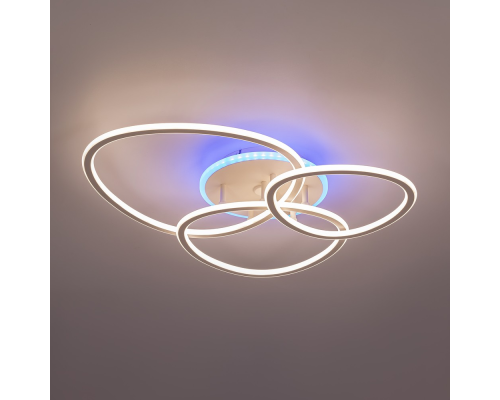 Citilux TRIO CL215B130 Люстра потолочная с пультом Белая